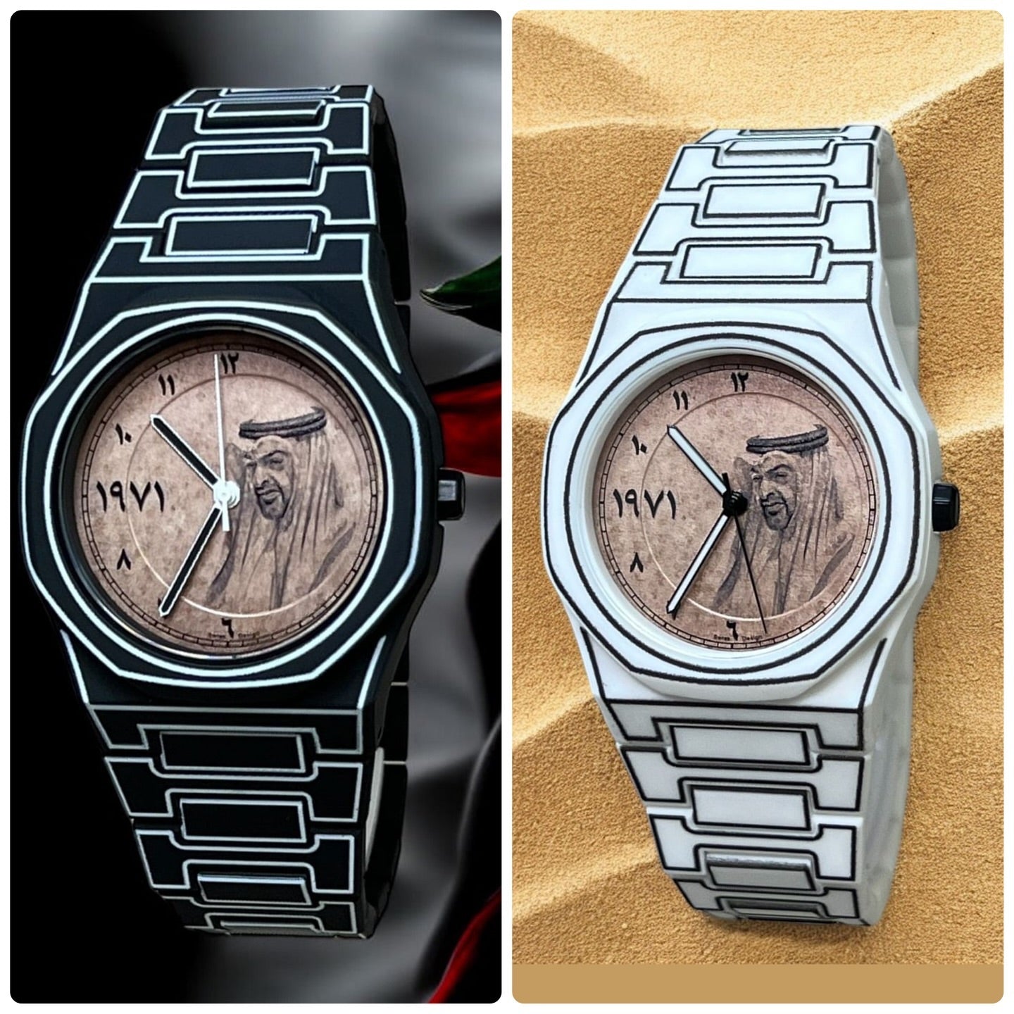 شيرمان بولي كربون ساعة (ضمان لمدة سنة)