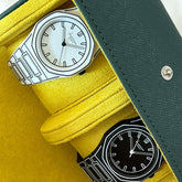 ساعة تشيرمان جينيف سويس ديزاين للرجال باللونين الأبيض والأسود