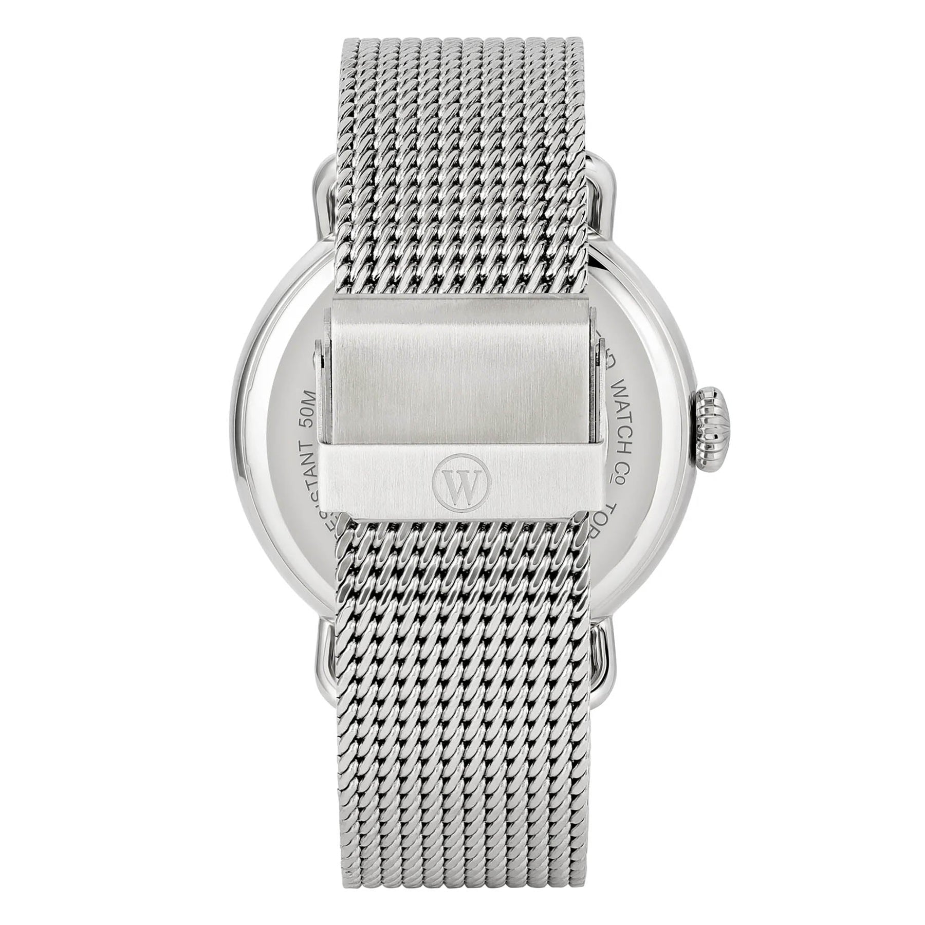 West End Men's Silver Tone Case White Dial Automatic Watch