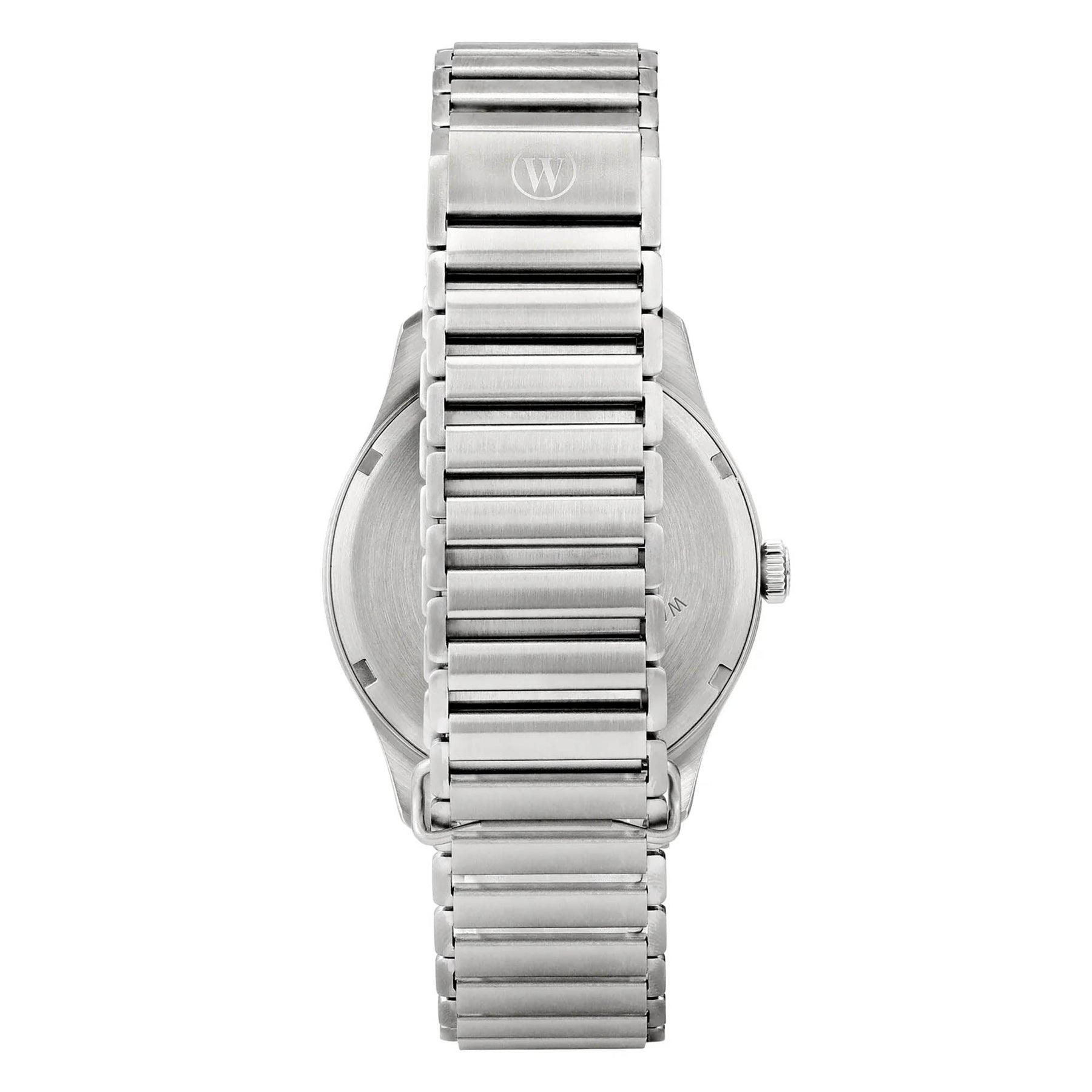 West End Men's Silver Tone Case Silver Dial Quartz Watch