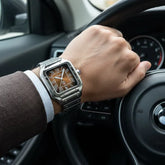 Chairman Geneve UAE Emblem Dated Roman Dial for Men