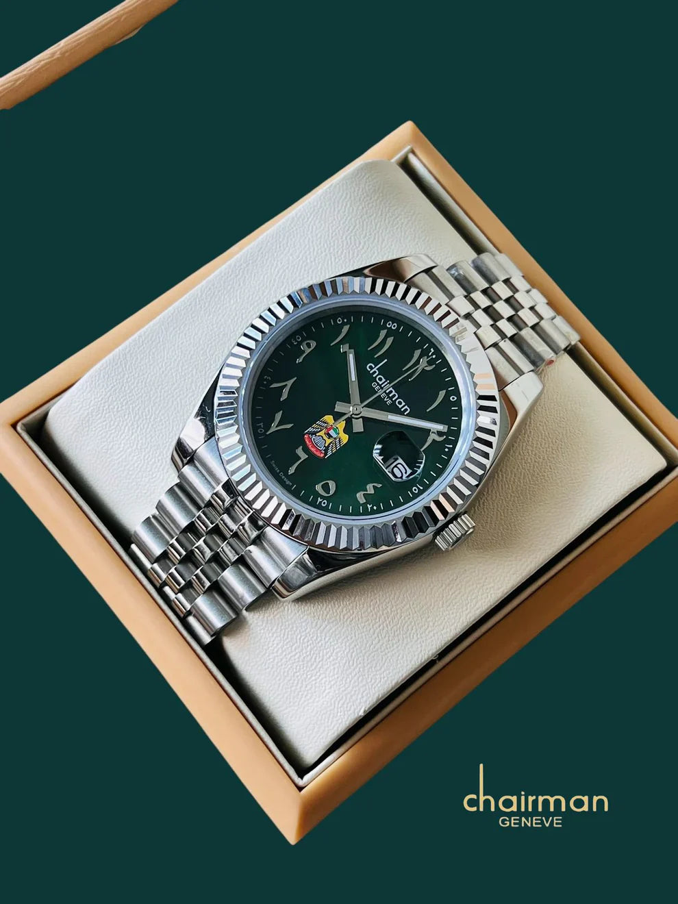 Chairman Geneve UAE Logo Watch For Men's 40mm