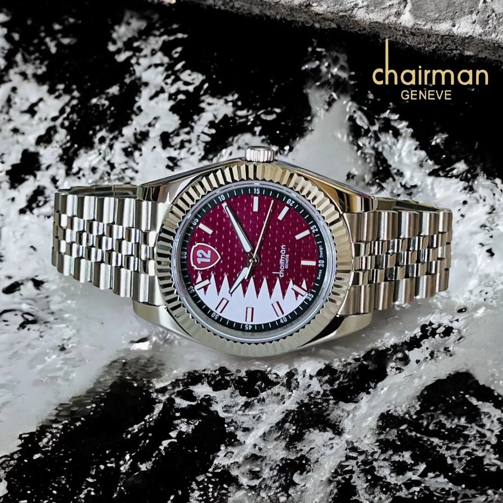 Chairman Geneve Qatar Flag Edition For Men's